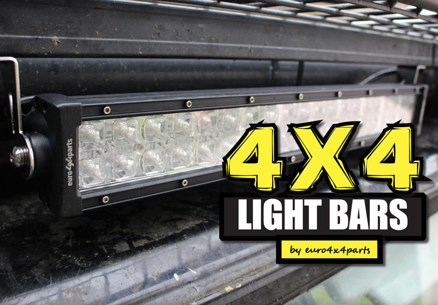 4x4 LED Light Bars from euro4x4parts 